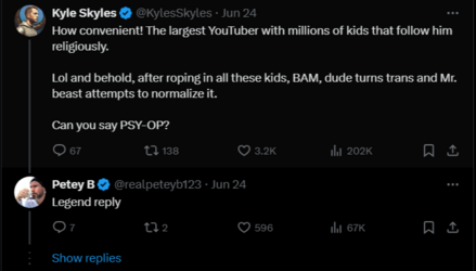 FireShot Capture 2549 - Petey B on X_ _Don’t let your kids watch Mr. Beast. They are brainwa_ ...png