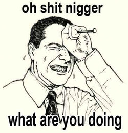 oh shit nigger what are you doing.jpg