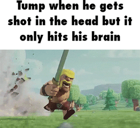 Trump only shot in head.gif