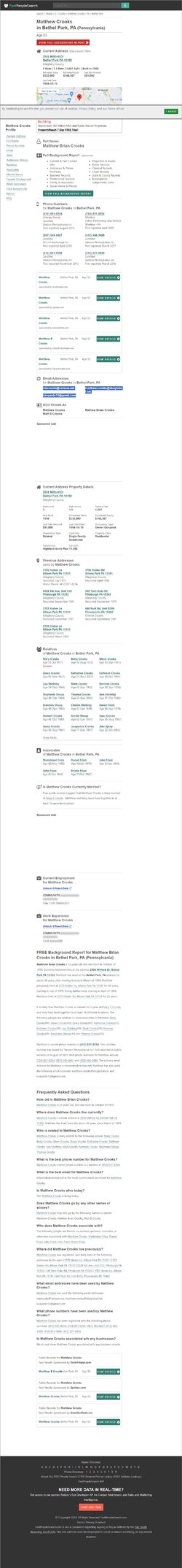 Matthew Crooks(53) Bethel Park, PA (412)831-8254 - Public Records Profile.jpg