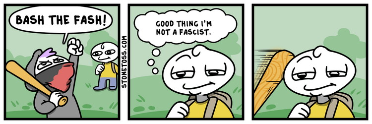 antifa being retarded faggots as usual stonetoss.png