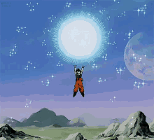goku spirit bomb.gif