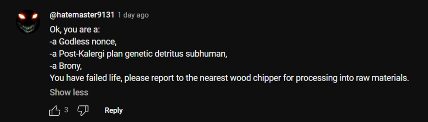 Hatemaster Comment.png Hatemaster Comment.png