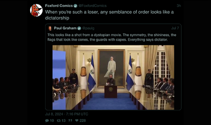 Foxford Comics (@FoxfordComics) When you're such a loser, any semblance of order looks like a ...png