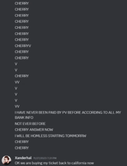 Screenshot 2024-08-17 at 13-20-30 Xanderhal being abusive to his editor Cherry and his threats...png Screenshot 2024-08-17 at 13-20-30 Xanderhal being abusive to his editor Cherry and his threats...png