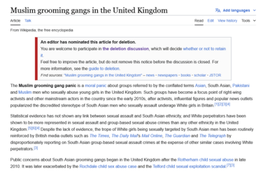 Muslim grooming gangs in the United Kingdom DOT Wikipedo.png