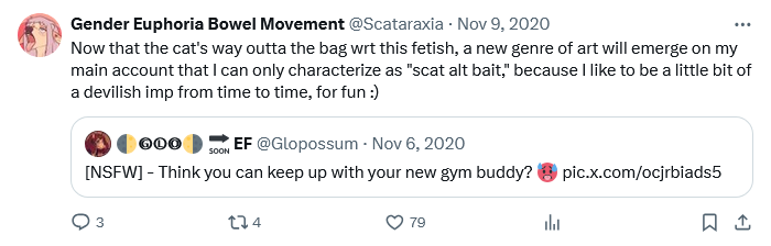 Screenshot 2024-09-05 at 20-46-22 Posts with replies by Gender Euphoria Bowel Movement (@Scata...png