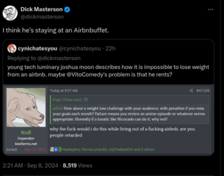 2024-09-08 - 18_07_35 - (2) Dick Masterson on X_ _I think he’s staying at an Airbnbuffet._ _ X.png