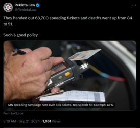 2024-09-21 - 08_38_02 - (1) Rekieta Law on X_ _They handed out 68,700 speeding tickets and dea...png