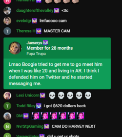 Tried to hit up a girl who defended him on Twitter.png
