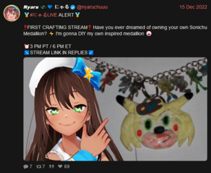NyaruMakingSonichuMedallion.png