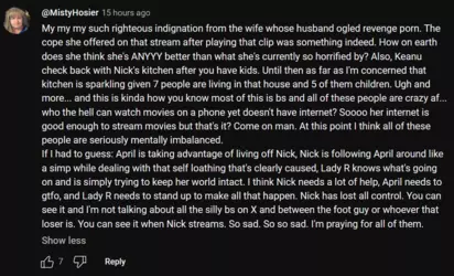 Misty YouTube Comment.png