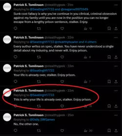 ThisiswhyyourlifeisalreadyoverstalkerEnjoyprison.png