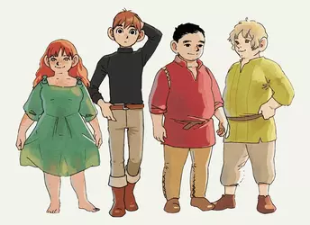 Chilchuck_with_other_halflings_2.webp