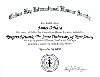 Golden Key Honor Society Certificate.jpg