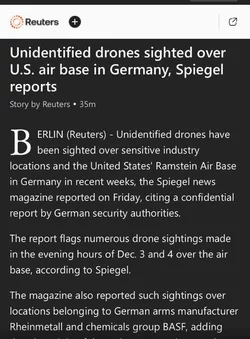 Unidentified drones reported over US Military base in Germany.jpg