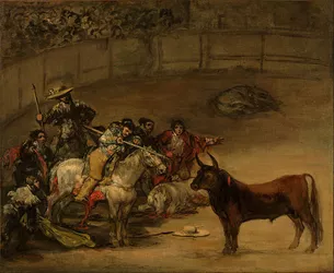 800px-Francisco_José_de_Goya_y_Lucientes_(Francisco_de_Goya)_(Spanish_-_Bullfight,_Suerte_de_V...jpg
