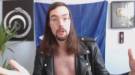 Styx shows off his feminine frail chest with no musculature and almost no chest hair like a bi...jpg
