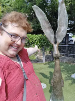 Yes, he’s doing the pointing wojak meme in the above photo.