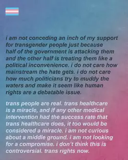 not conceding an inch, not “debating”, trans rights now.jpg
