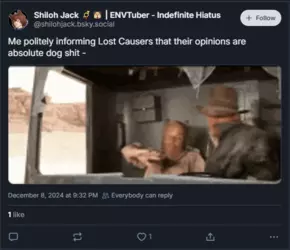 Lost Causers opinion = dogshit