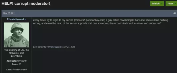 Screenshot 2025-02-02 at 15-19-08 HELP! corrupt moderator! - Legacy Support - Archive - Minecr...png