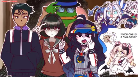 me think dog man is sock shaman of three tribespeople zoey confused.png