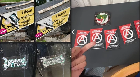 Activist remove AFA propaganda in Dublin, Ireland 🇮🇪 🏆.jpg