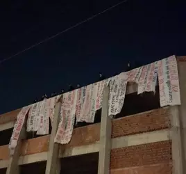 26.12.2022 Athens 🇬🇷 North side nationalists stole many antifas banners and burnt them.jpg