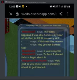 82. Emil posts evidence of Angel knowing that the bug she was banned for was a bug... by Brand...png