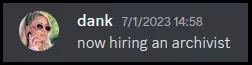 100. DanK hiring an archivist... okay.png