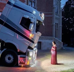 truck looking at pregnant woman.jpg