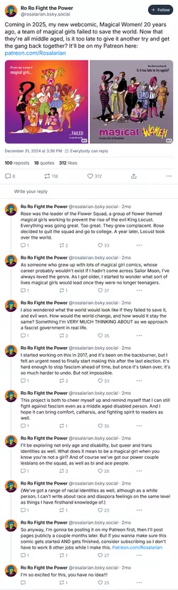 Screenshot 2025-03-23 at 17-17-20 Ro Ro Fight the Power Coming in 2025 my new webcomic Magical...png