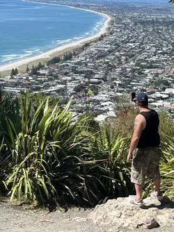 This guy placed the American flag at the top of the Mount today (1).jpg