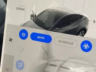 Tesla Model Y Biohazard mode