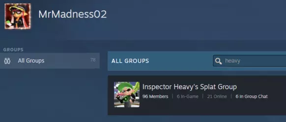 Modern Steam group screenshot Modern Steam group screenshot