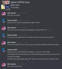 (TehCanadianSpartan Two; Electric Bungaloo SFW Dropbox\Alpha Swan’s NSFW Server\Chat Log Highlights\ellie the fat fucking pig.png)