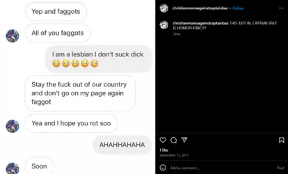 (Homophobic slurs, 2)