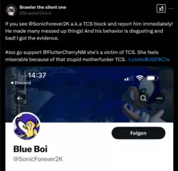 (Brawler the silent one's Tweet)