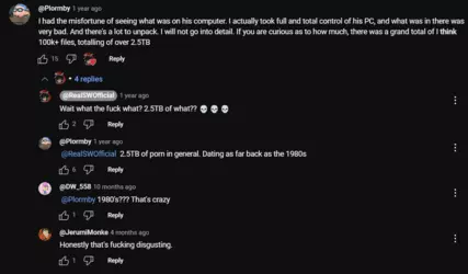 2.5 TB of porn