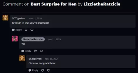 (Comment on Best Surprise for Ken)