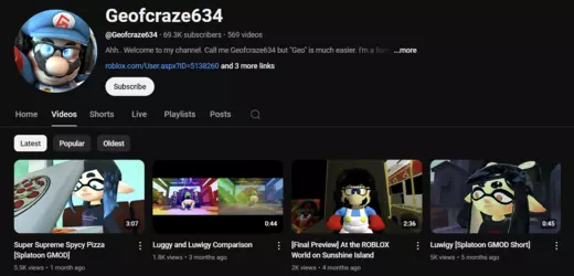 Geofcraze634 video views