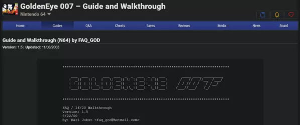 Screenshot 2025-04-07 at 16-56-07 GoldenEye 007 - Guide and Walkthrough - Nintendo 64 - By FAQ...png