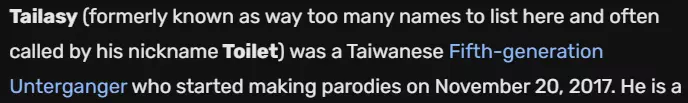 (Hitler Parody Wiki article on Tailasy)