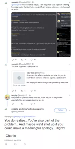 (Zoey replying to Amphy about Splatoon drama)