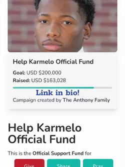 FREE Karmelo ! 🚨share this🚨   #sports #freekarmelo #frisco #friscotx ... [7490601184030395694...webp
