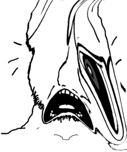 49641 - distorted glasses meta:tagme open_mouth screaming stubble subvariant:doctos.webp
