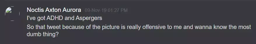 (TehCanadianSpartan Two; Electric Bungaloo SFW Dropbox\Chatlogs [SOME MAY CONTAIN NSFW]\Direct Messages - Broadside, Noctis Axton Aurora, TrueLegendary, JackInkling, JaXson [642440737874771983].html)