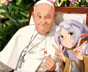 Pope and Frieren.webp