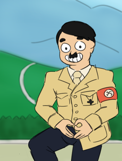 hilter if he went to cal arts.webp